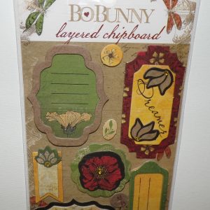 BoBunny Serenade Layered Chipboard