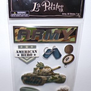 La Petites Army 3D Stickers