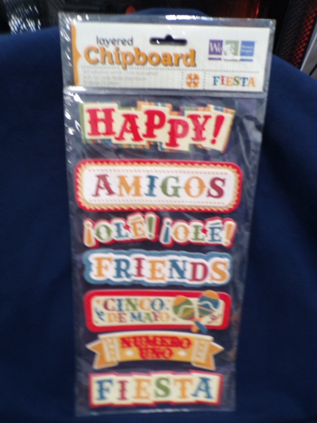 We are Memory Keepers Fiesta Chipboard