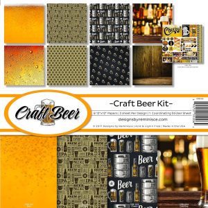 Reminisce CRB-200 Craft Beer Scrapbook Collection Kit