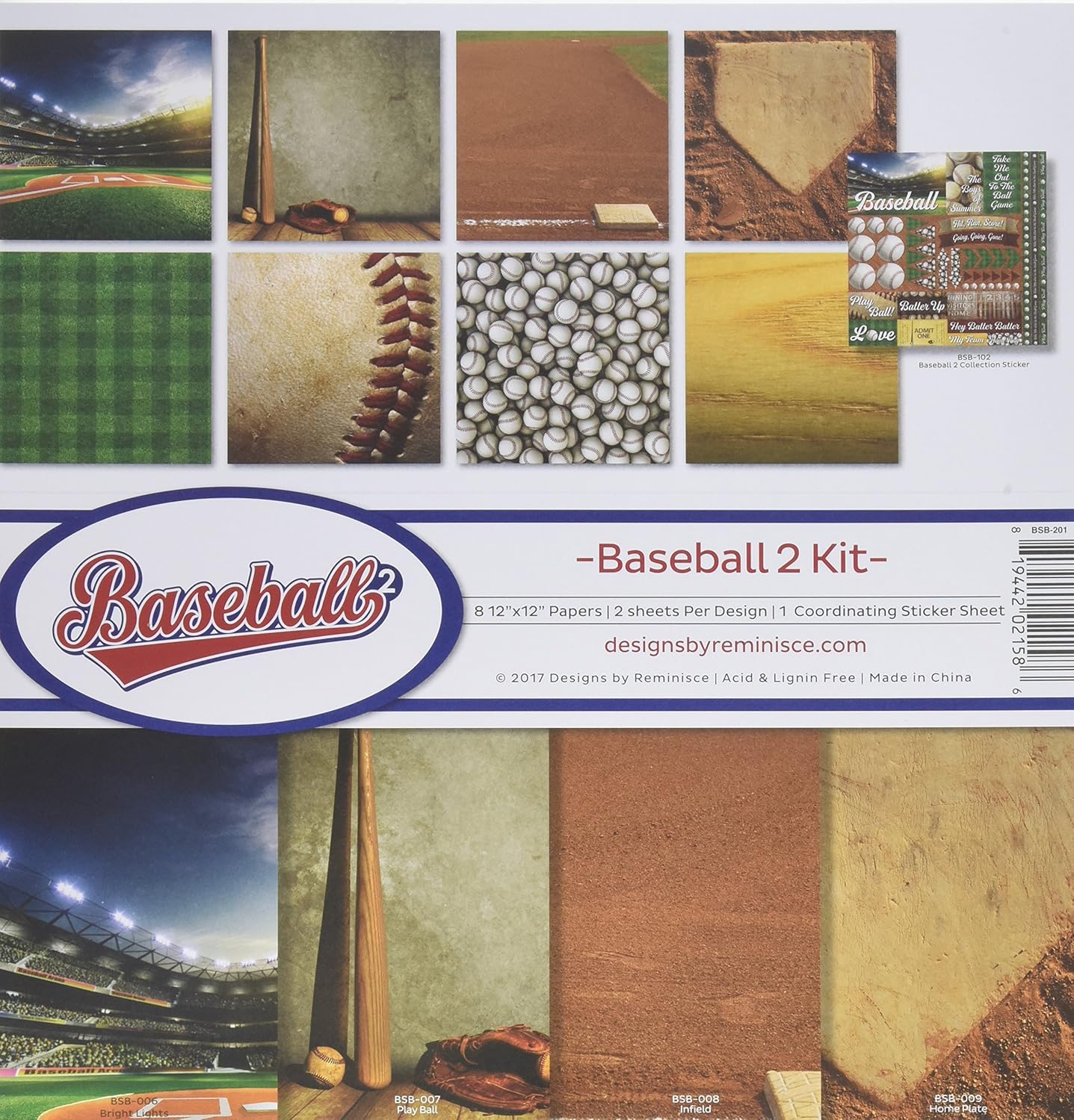 Reminisce BSB-201 Baseball 2 Kit